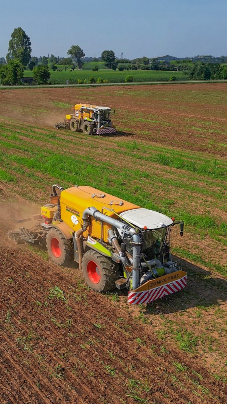Interramento con semoventi — Agromeccanica Rocchi